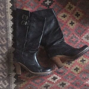 FRYE Mildred English leather boots